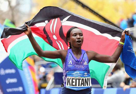 Mary Keitany ganó de nuevo la edición del maratón de Nueva York