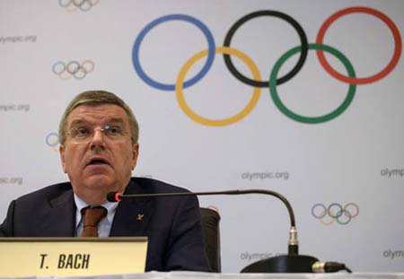 Thomas Bach no quiere sospechen de todo el deporte