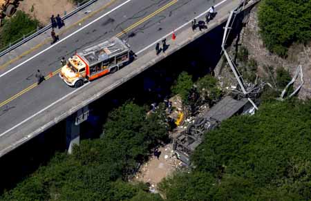 El accidente pudo deberse a un problema con el "neumático derecho"