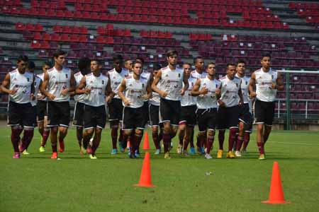 Los muchachos sub 20 avanzan en su preparación