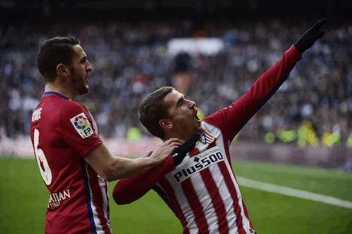 Griezmann marcó el tanto de hundir al Madrid en la tabla
AFP / Pierre-Philippe Marcou