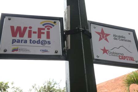 Cada vez más zonas de Caracas tienen wifi libre