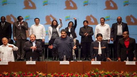 El presidente Nicolás Maduro encabezó los actos realizados en el Teatro Teresa Carreño