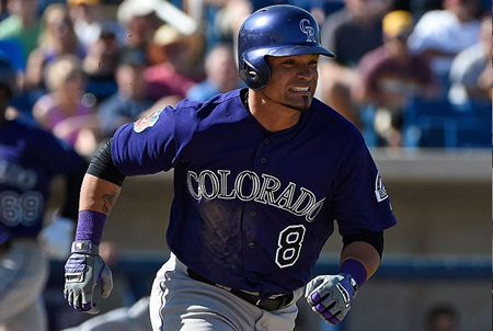 Gerardo Parra le tomó la medida al Coors Field