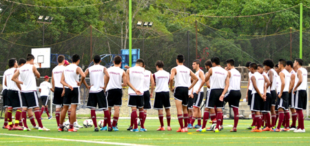 Los chamos entrenarán ocho días en Portuguesa