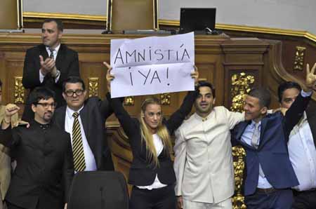 La ley de Amnistía ya fue enviada al Ejecutivo para su promulgación