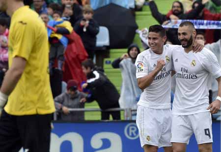 Real Madrid goleó y se acerca a los punterosAFP / Gerard Julien