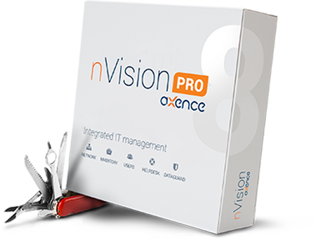 Toda actividad que se realice en la red quedará registrada por Axence nVision Pro.