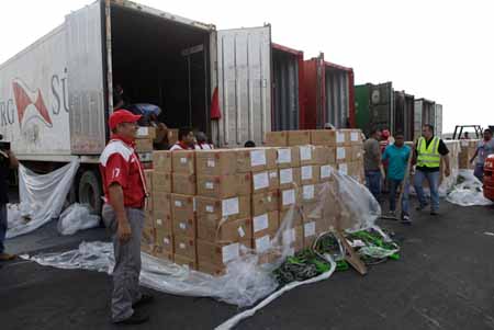 El cargamento de medicamentos llegó vía aérea ayerAndreína Blanco / AVN