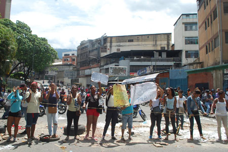 Los habitantes de El Llanito protestaron por lo que consideran una injusticia