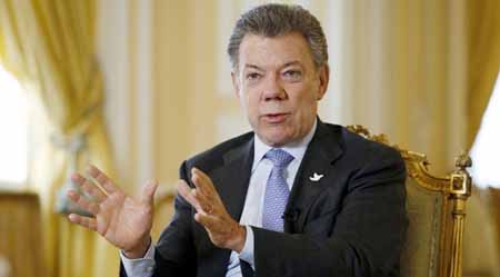 Santos estimó la víspera que para el próximo 20 de julio pueden estar finalizados los diálogos de paz con las Fuerzas Armadas Revolucionarias de Colombia.