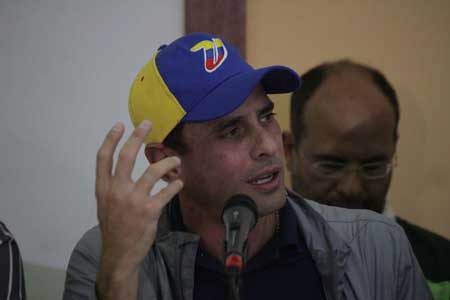 Capriles informó que este miércoles se realizará un ensayo electoral en 1.356 centros