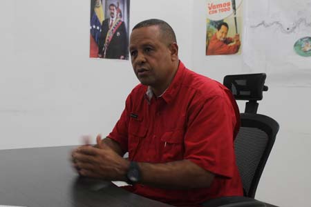 Rodolfo Eduardo Sanz, alcalde de Plaz ay dirigente nacional del PSUV, ofrecerá hoy a las 10:45 a.m. una rueda de prensa en el cc Copacabana, sobre la situación política actual.
