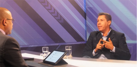 Henri Falcón señaló a Villegas Poljak que “el diálogo debe ser concreto, eficaz, y mostrar resultados, para generar confianza en busca de incluir a otros actores”.
CORTESIA / GLOBOVISION