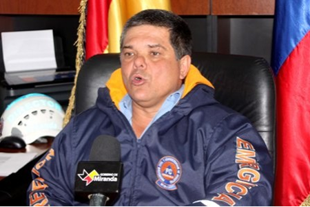 Víctor Lira indicó que el personal de PC-Miranda se mantiene en alerta.