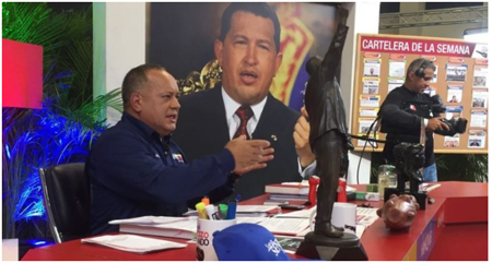 Diosdado Cabello: ”Dicen que le robamos el revocatorio cuando la verdad es que no querían hacer nada y por eso lo pidieron fuera de fecha”.