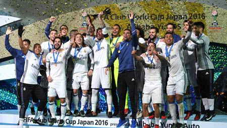 Los españoles celebraron un nuevo campeonato