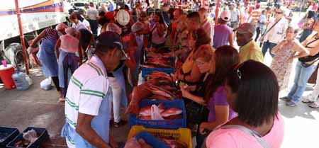 La Feria del Pescado en varias partes del país este sábado