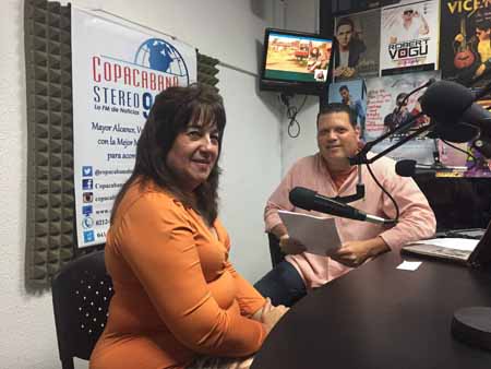 Aurora Morales, presidenta del Consejo Legislativo del Estado Bolivariano de Miranda, fue entrevistada este miércoles por el periodista Emilio Materán