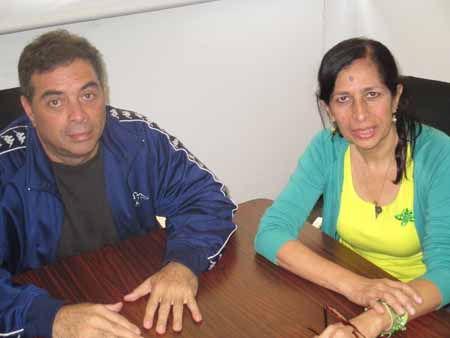 Los ediles Silfredo Rubino y Ninoska Urbáez fijaron posición en cuanto a la elección de la nueva directiva del Legislativo zamoranoFoto Edward Sarmiento