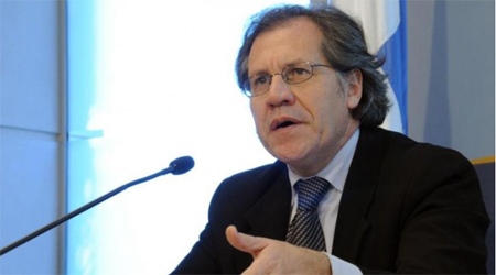 Luis Almagro, secretario general de la OEA atendió una invitación de diputados del Parlamento Europeo.
AFP