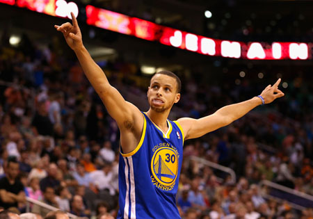 Curry es pieza clave de los Warriors de Golden State