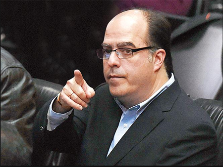 Julio Andrés Borges, fue electo el 5E como presidente de la AN