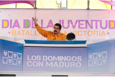 "Yo di una orden que se está ejecutando, que es retomar todas las obras que estaban en manos de Odebrecht, son muchas obras abandonadas por la crisis de Odebrecht", indicó el presidente Nicolás Maduro.
PRENSA PRESIDENCIAL