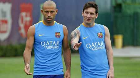 Mascherano opinó sobre la relación de Messi y el Barcelona