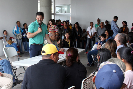 El alcalde Carlos Ocariz dio a conocer detalles para la aplicación del presupuesto participativo