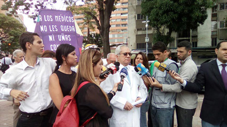 El presidente de la Federación Médica Venezolana criticó el estado de la salud en el país