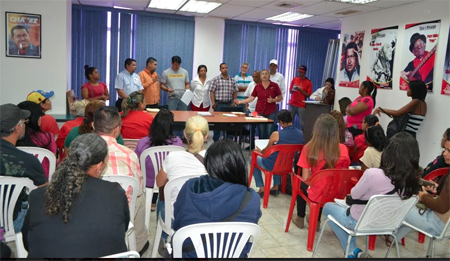 La alcaldesa Thaís Oquendo participó en la asamblea insistiendo en la necesidad de que se eviten “los innecesarios protagonismos”.CORTESIA / PRENSA ZAMORA