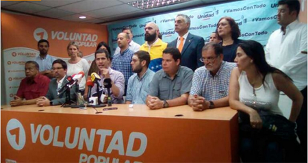 El diputado Juan Guaidó especificó que en Caracas se concentrarán todos en el oeste Montalbán en el centro comercial Las Villas a las 10:00 a.m.
