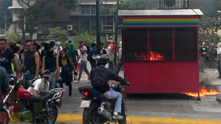 La cuenta @metro_caracas divulgó esta foto a través de la red social Twitter