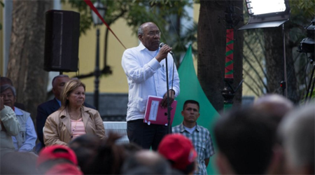 Aristóbulo Istúriz: “la oposición venezolana "se apartó del camino de la política”.