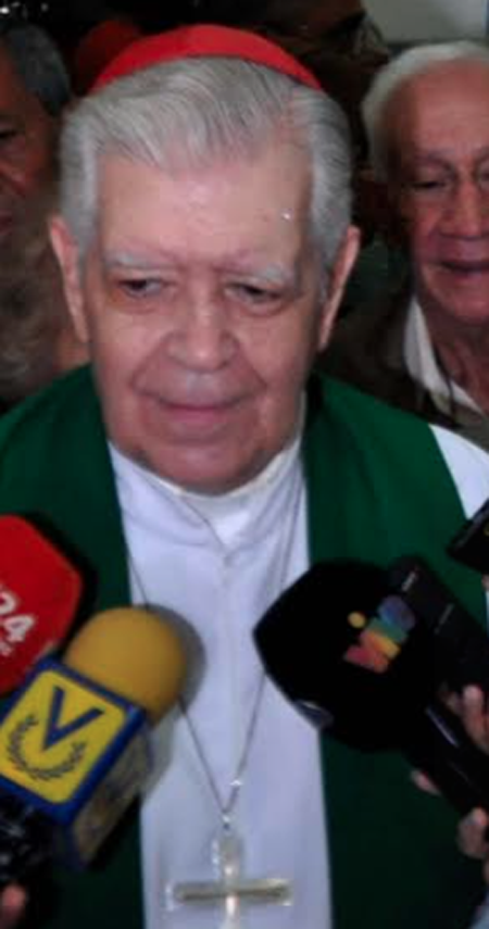 Cardenal Urosa: “La represión del gobierno es cada vez más cruel”.