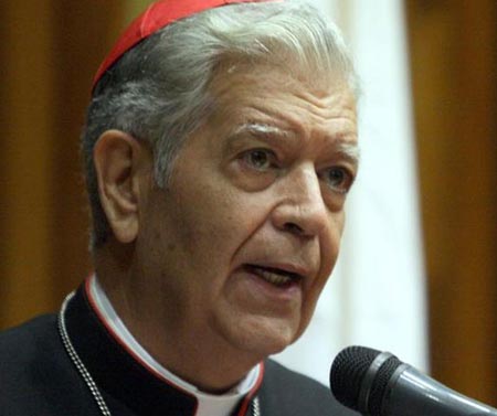 El cardenal pidió el cese inmediato de la represión contra los manifestantes