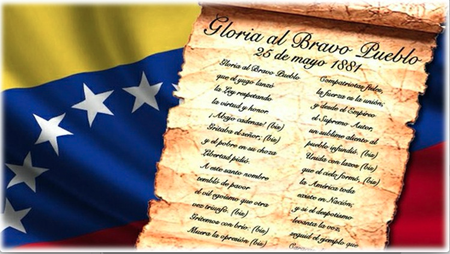 Hoy más que nunca está vigente nuestro letra del Himno Nacional mancillados  por unos y vitoreado por otros, sin embargo el norte que no se debe perder es la Unidad de los venezolanos.
