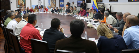 El presidente de la República, Nicolás Maduro aprobó recursos y estrategias para atender los sectores afectados por el paso de la tormenta tropical Bret.PRENSA PRESIDENCIAL