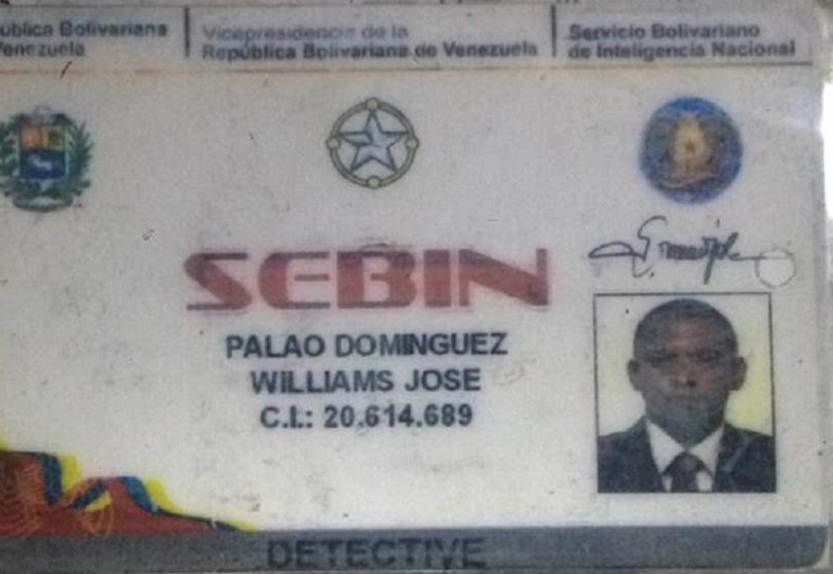El detective Williams Domínguez estaba suspendido de las filas delSebin.