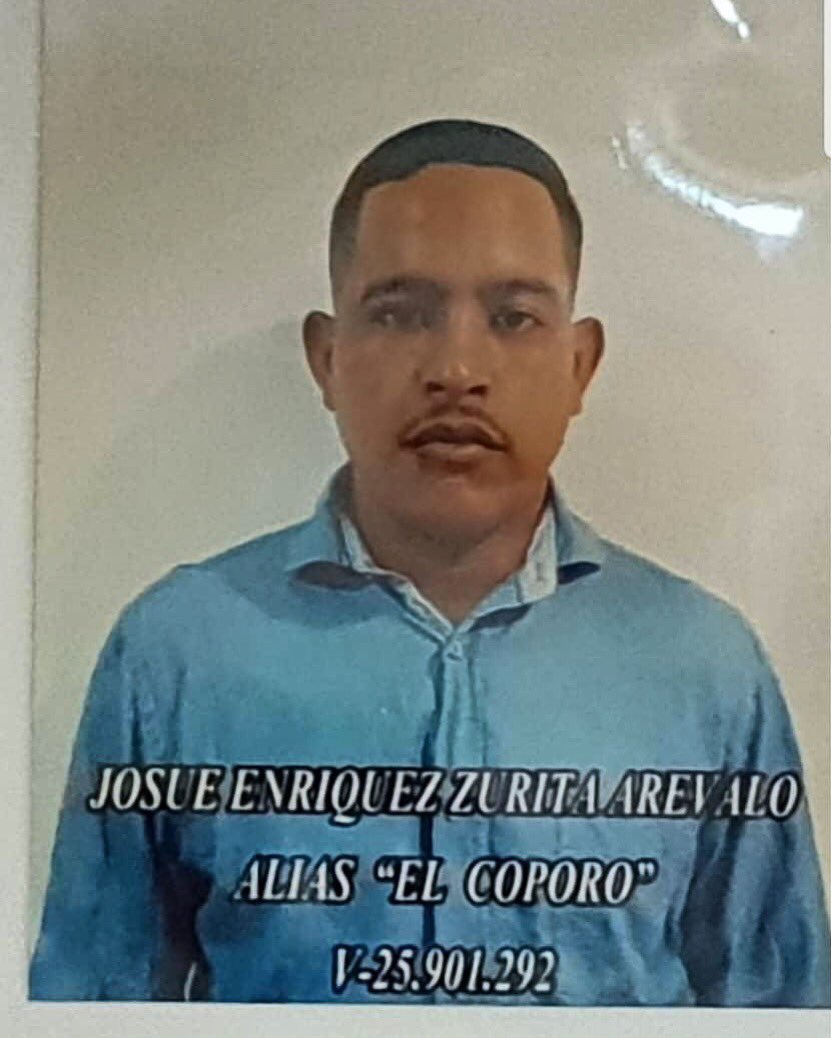 Josué Zurita alias “El Coporo”