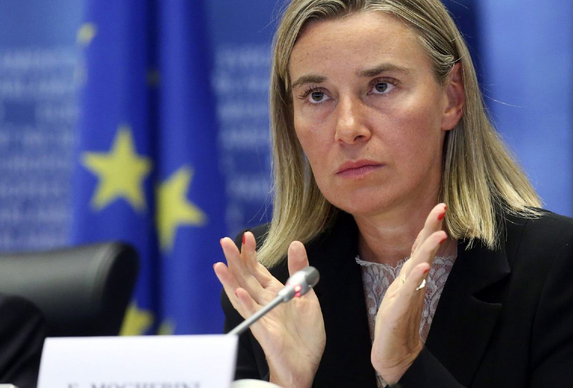 Mogherini pidió esfuerzos comunes para hacer llegar efectivamente la ayuda humanitaria a Venezuela.