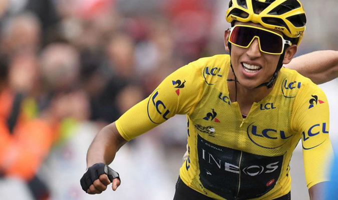 El campeón del Tour de Francia comenzó su preparación este lunes
