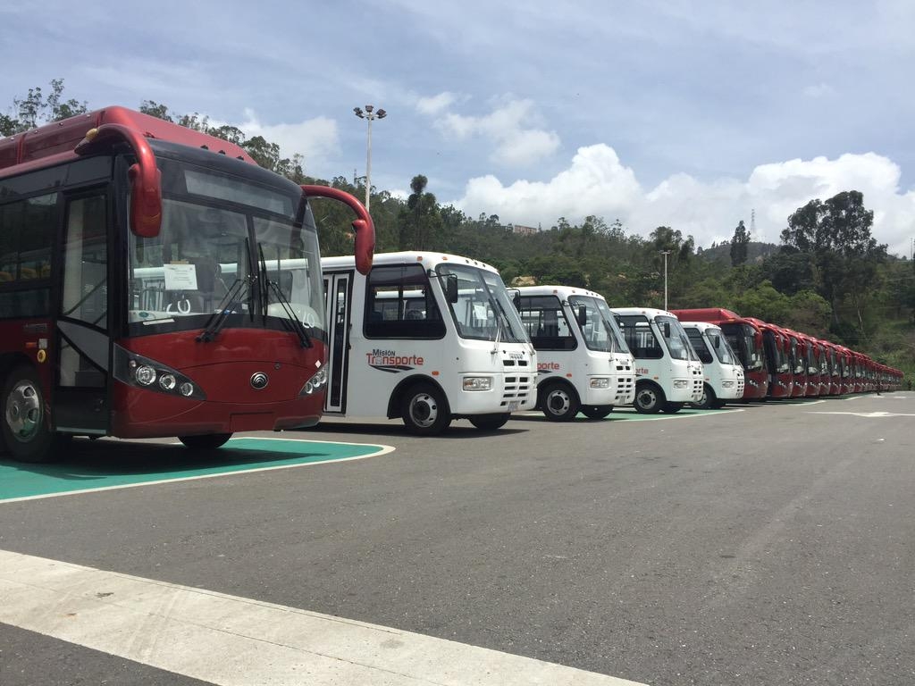 La parada final se ubica en la plaza del BCV de Caracas