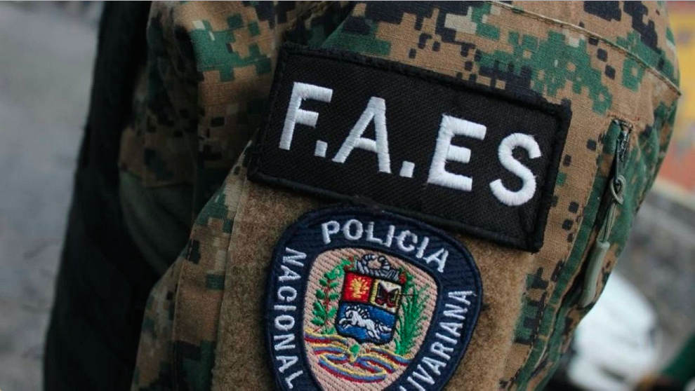 Uniformados de la Policía Nacional Bolivariana (PNB), adscritos a las Fuerzas de Acciones Especiales (Faes), estuvieron a cargo del operativo