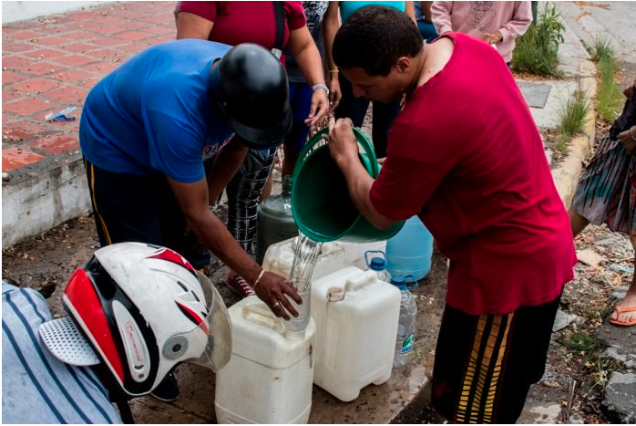 Desdel el jueves pasado por una falla técnica el bombeo de agua hacia Caracas y Miranda está paralizado