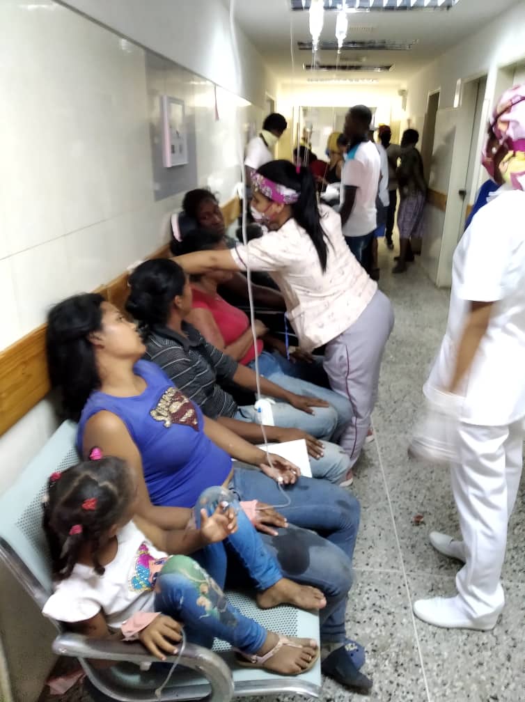 El hospital de Higuerote se vio superado en su capacidad por el número de heridos