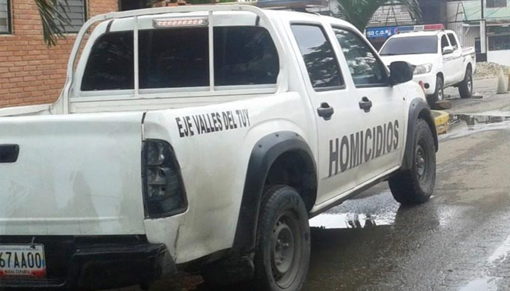 Las investigaciones están a cargo de efectivos del Eje de Homicidios, Valles del Tuy