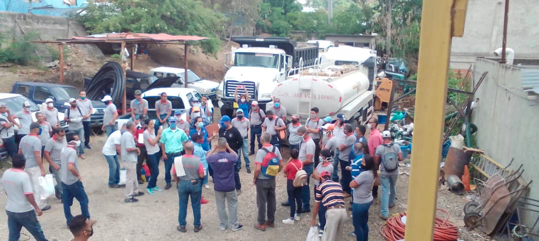 Desde la sede de Charallave están de brazos caídos