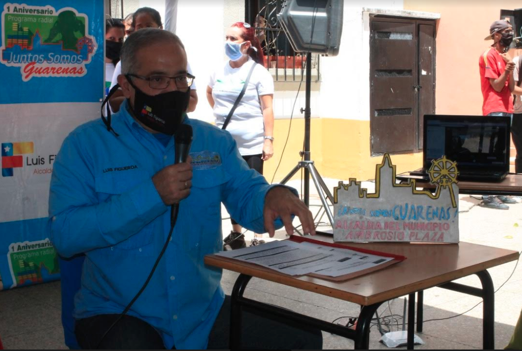 El alcalde del municipio Plaza, Luis Figueroa,  reseñó que cada proyecto culminado es entregado con cariño a sus habitantes
